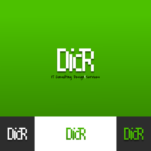 Logo: "The Pursuit of Data Integrity..." Design von Vesko.design
