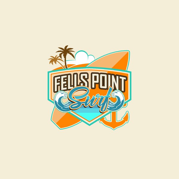 Design by Cr8tivethnkr® titled "Logo concept for beach mechandise"