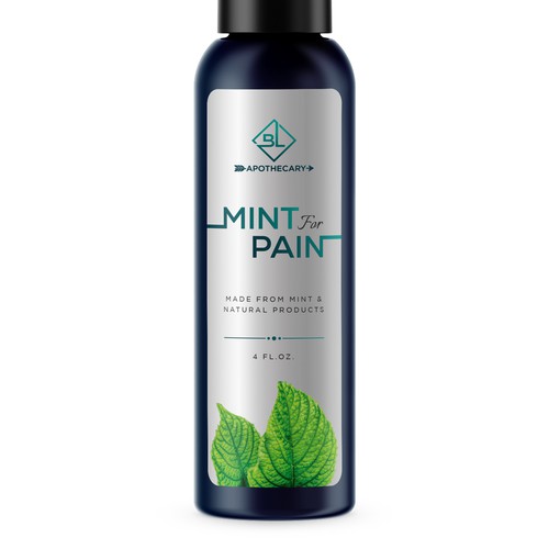 Pain Spray Label Design by Rifat_Jishan