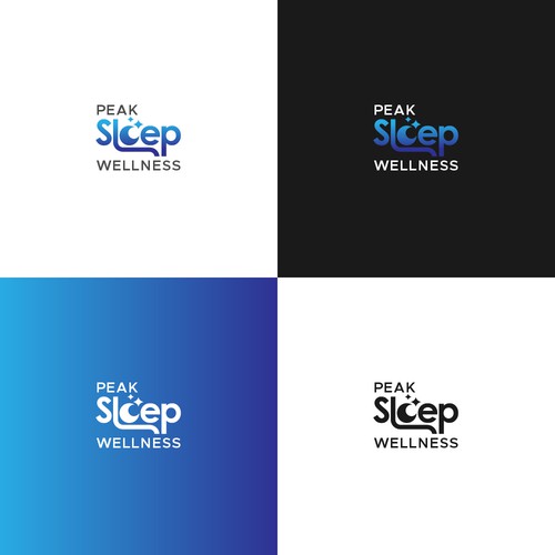 In need of a statement piece logo for our new sleep wellness business! Please emphasize 'sleep well' in logo. Design by OpheRocklab