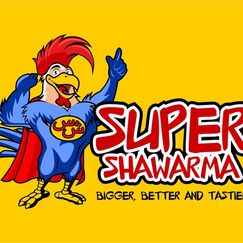 logo for Super Shawarma Design by vertex-412™