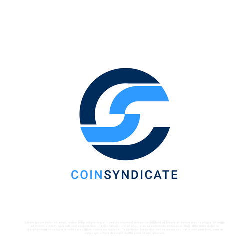 Logo for Coin Syndicate Influencer Agency Design by Playongrafis