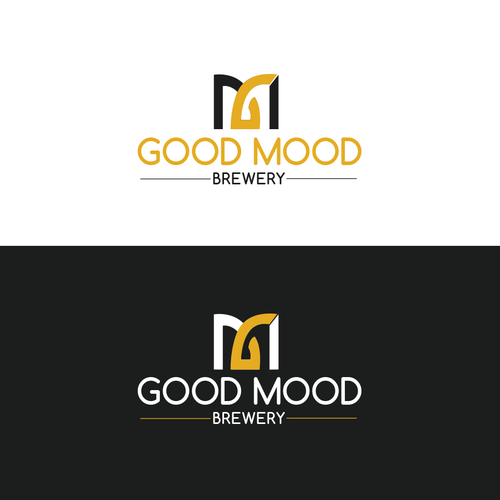 Good Mood Brewery - Craft Brewery Logo Design Design by Wizard Mayur