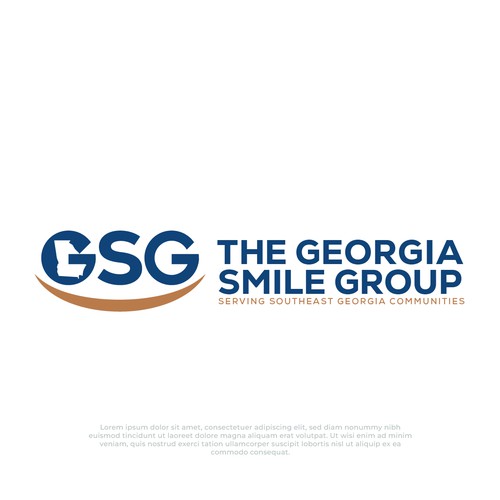 Classy logo for growing dental group in Southeast Georgia Design by 7Overlay