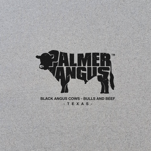 New logo design for Palmer Angus Design by nas.rules