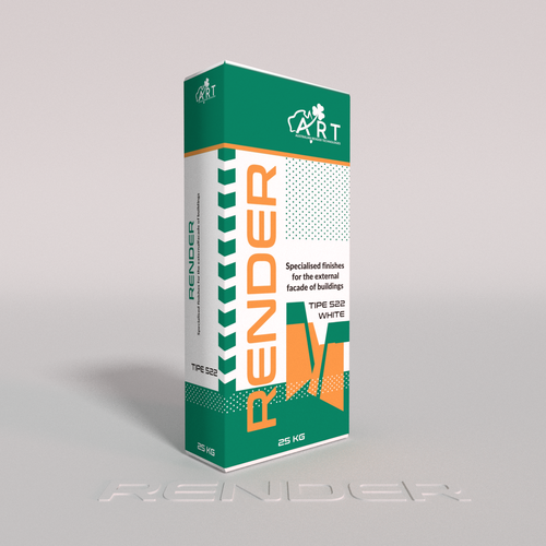 コンペ「Package design for Specialised Cement Finishes」のデザイン by Dimadesignさん 