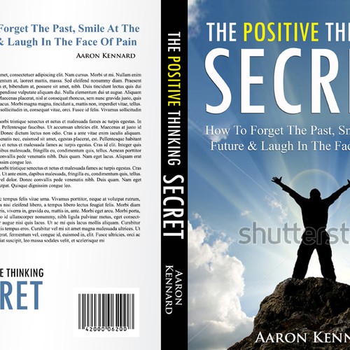 Design a Book Cover for "The Positive Thinking Secret" Design by NatPearlDesigns