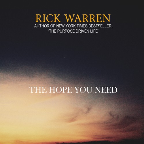 Design Rick Warren's New Book Cover Design por n4bil