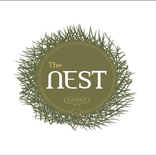 logo for the Nest Design réalisé par illumina graphics