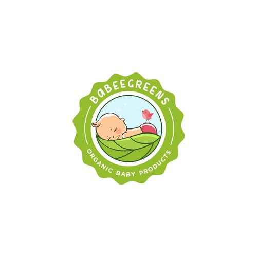 Logo Design for a Unique Organic Baby Products Company (Babee Greens) Design by ms.logolady