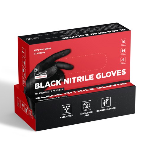 Design Retail Box for Glove Company Industrial, Sleek, Eye Catching Design by CUPEDIUM