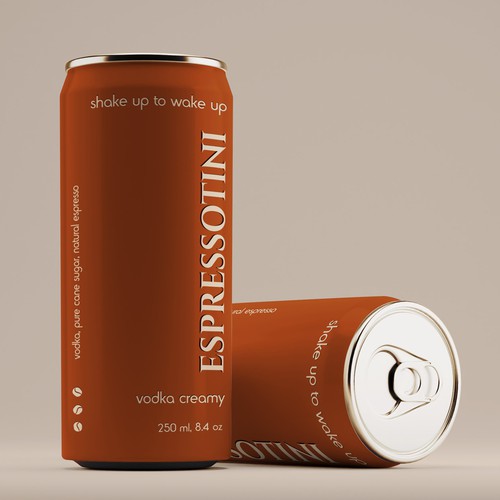 We need a Sexy, Luxuriously Designed Espresso Martini in a Can that appeals to women (and men). Ontwerp door Lady Goga