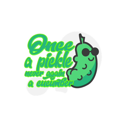 Happy Pickle Design Design by Christy Z.