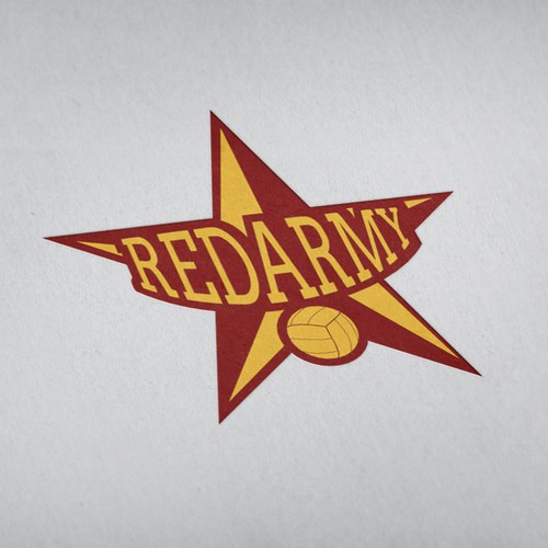 Create a cool, intense, captivating and intimidating logo for a Sports Team - RED ARMY Design by favela design