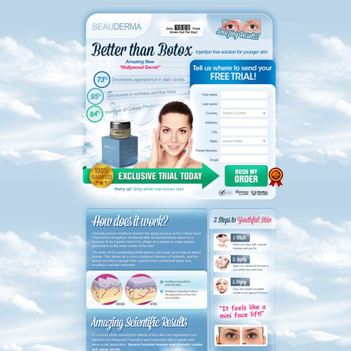 Sales Landing Page Recreation Contest Design von Fuaadh