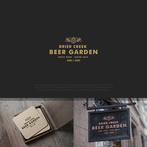 Create A Logo For Brier Creek Beer Garden Logo Design Contest 99designs