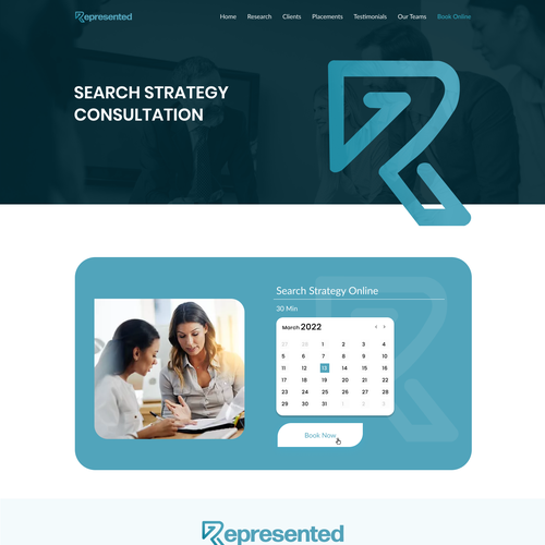 Designs | Sleek, modern website for executive recruiting business | Web ...