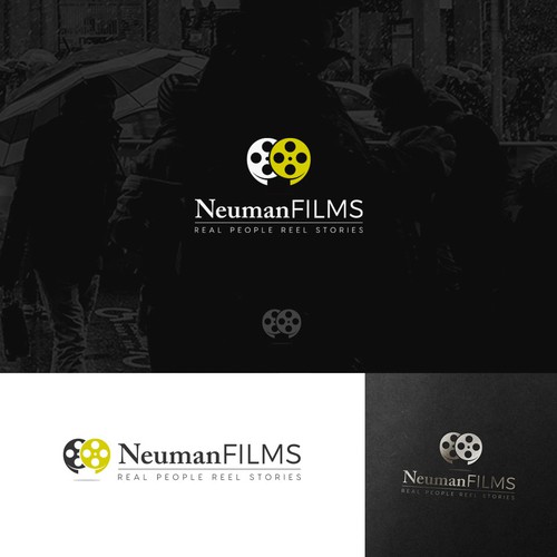 Logo for Documentary Film Company - NeumanFilms (Real People Reel Stories) Ontwerp door AleDL