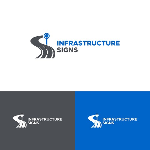 Infrastructure Signs | Construction/Sign Company Design by Qinzi Std