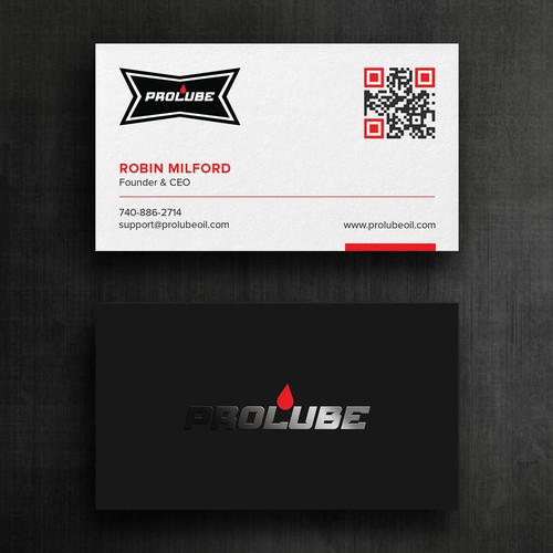 Design Vintage/Modern Business Cards for Top Automotive Additive Company in US Design by Felix SH