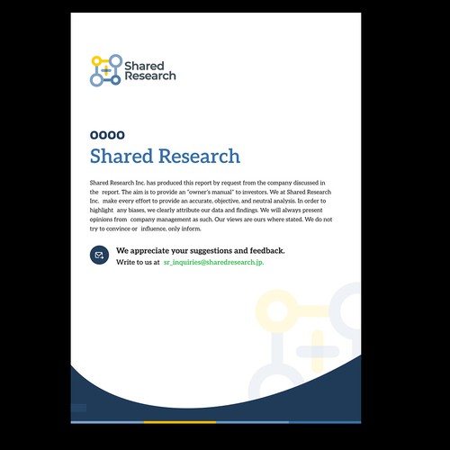 New PDF designs for Company Report Design by Ram Narayan