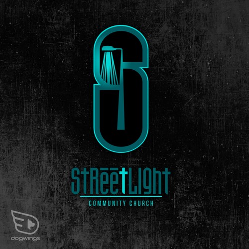 Young, Hip, Urban - Streetlight Community Church Logo Design réalisé par Dogwingsllc