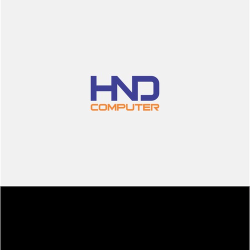 logo for HnD Computer Diseño de albatros!