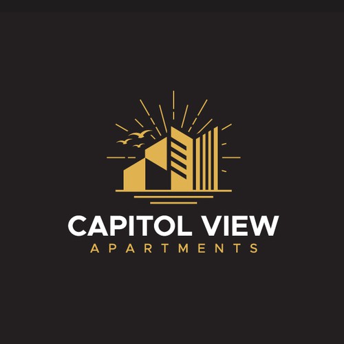 Capitol View Logo Design by StudioJack