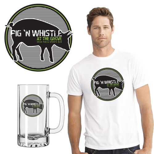 Pig 'N Whistle At The Grove needs a new logo Design por DutcherDesign