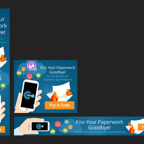 Designs | Create new banner ad designs for a company that helps ...