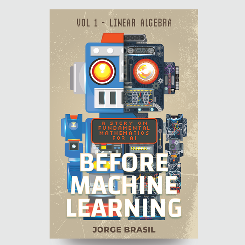 This is the first cover of a 4 books series on Artificial Intelligence, there will be more work Design by ritasriharningsih