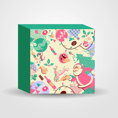 Design for a holiday gift pack-ontwerp door betoartdesign