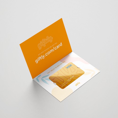 Delightful packaging for the perfect gift card-ontwerp door Bloom Graphic