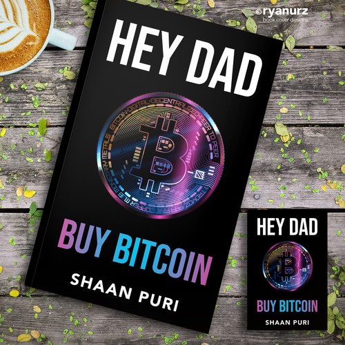 Bitcoin Book Cover Contest! Design by ryanurz