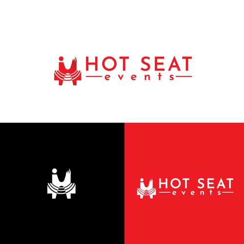 Impactful Logo For 'Hot Seat Events' – Learn from Industry Experts Through Livestreams & Events. Design réalisé par masterfulworld™