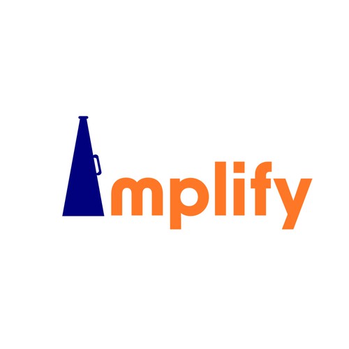 Amplify Logo Design by Radiant1976