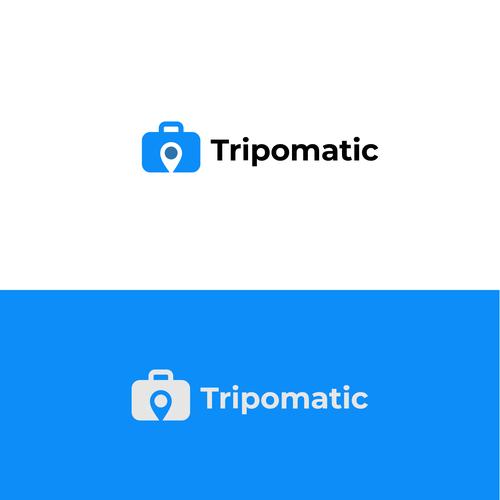 New logo for rebranding a trip planning app Design by #RDWN