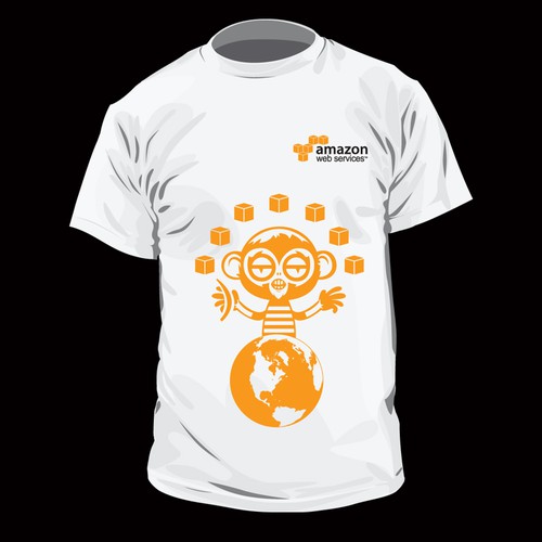 Design the Chaos Monkey T-Shirt Réalisé par designercreative