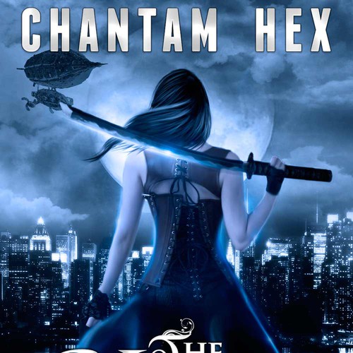 Fantasy Romance Book Cover for Chantam Hex Design by lira⚡️