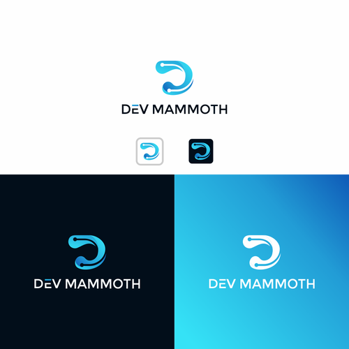 Design a fun and clean logo for a company trying to place software developers. Design by Tukang Sapu