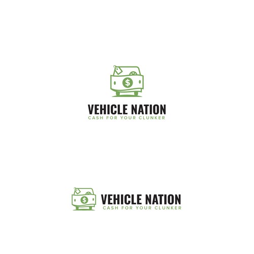 Vehicle Nation Seeks Logo For Junk Car Business. Design by smitadesign