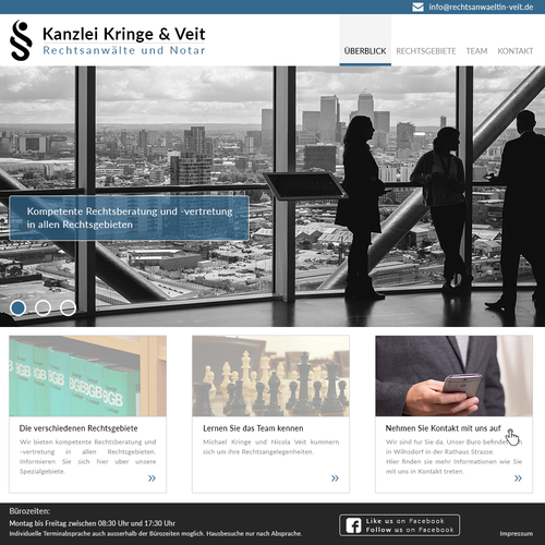 Web page design contest entry by ma2xt
