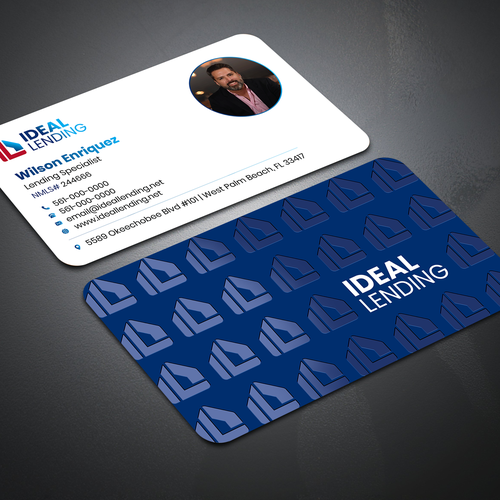 Modern Professional Business Card Design Diseño de boniamin