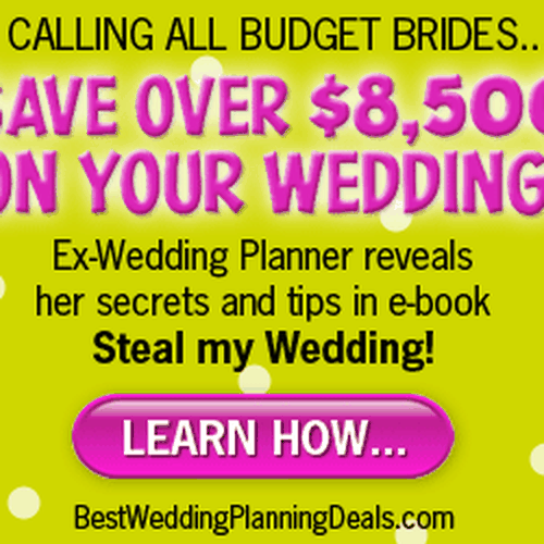Steal My Wedding needs a new banner ad Ontwerp door RCharron