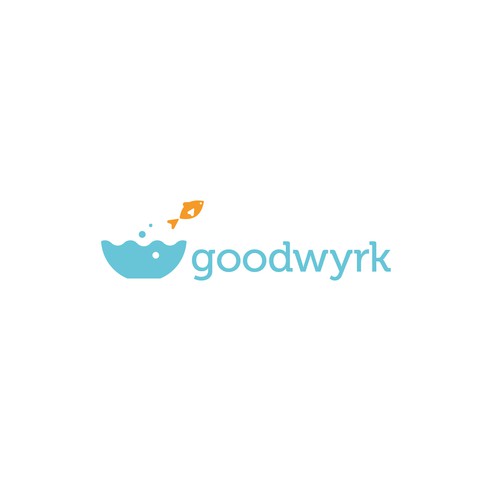 Goodwyrk - a map based job search tech startup needs a simple, clever logo! Design by Mot®
