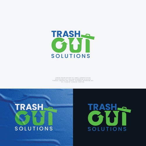 truck and company brand logo Fun and professional. Would like to incorporate a truck or trash can in the design Design by useffbdr