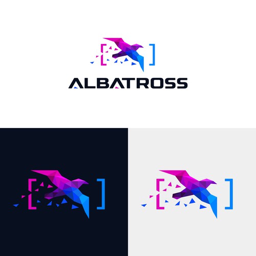 Create a logo for Albatross, a database migration tool. Diseño de eshtiyak™