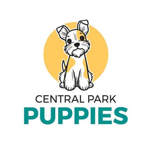 Design a heartfelt, modern logo for a brand that brings families and puppies together. Design by ✦✦ArtRasu✦✦