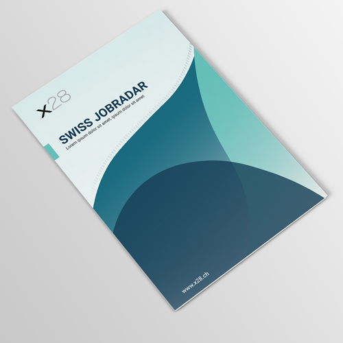 Design infographics for a unique Swiss labor market report Design by Sajalonfire