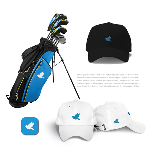 New Golf Hat that will bring you birdies. Design réalisé par SM8